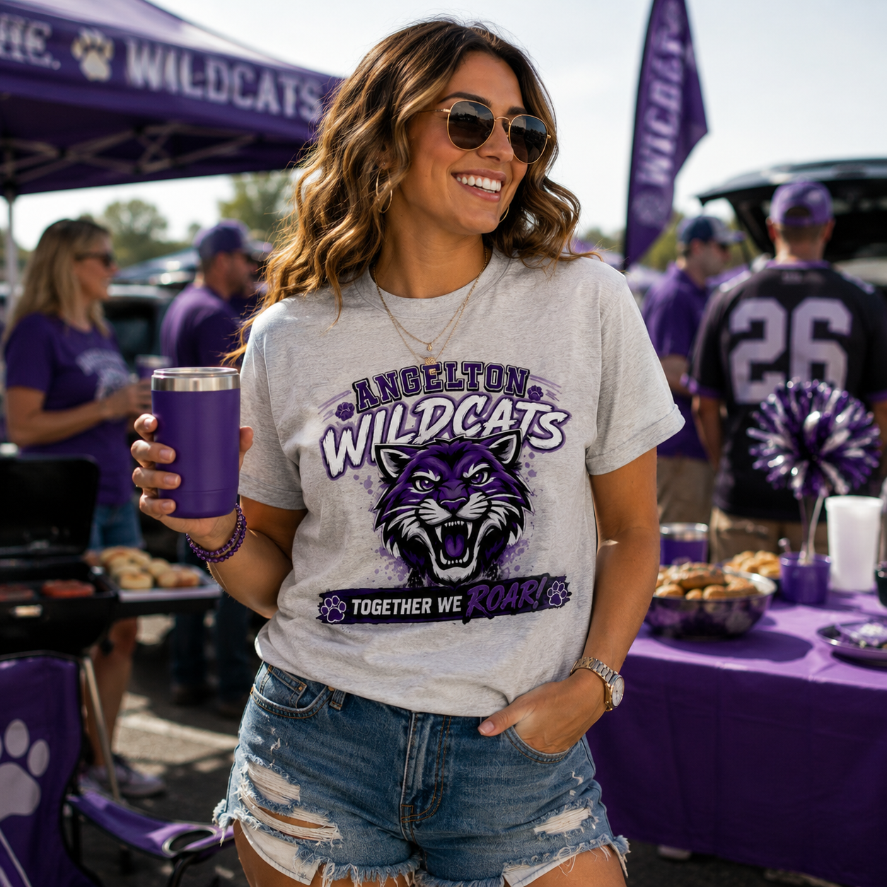 Together We Roar Tee Yth
