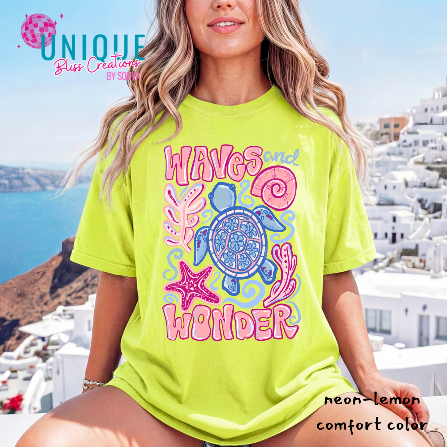 Wave Turtle Wonder - Pink