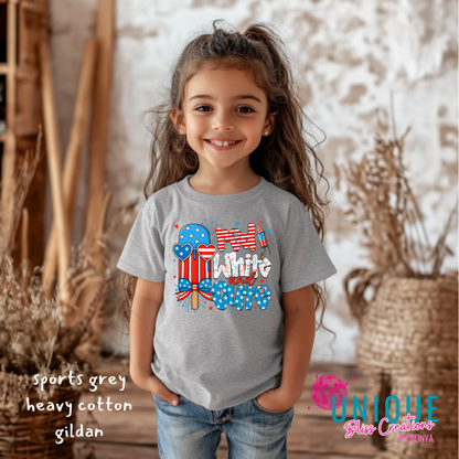 Red White Cute!! Popsicle