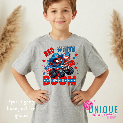 Red White and Boom Spidey