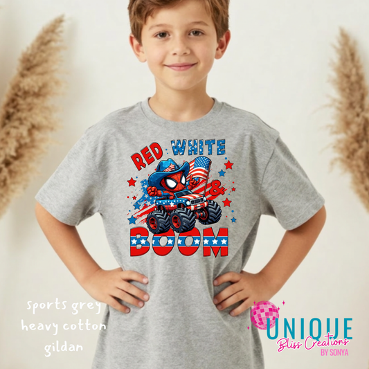 Red White and Boom Spidey
