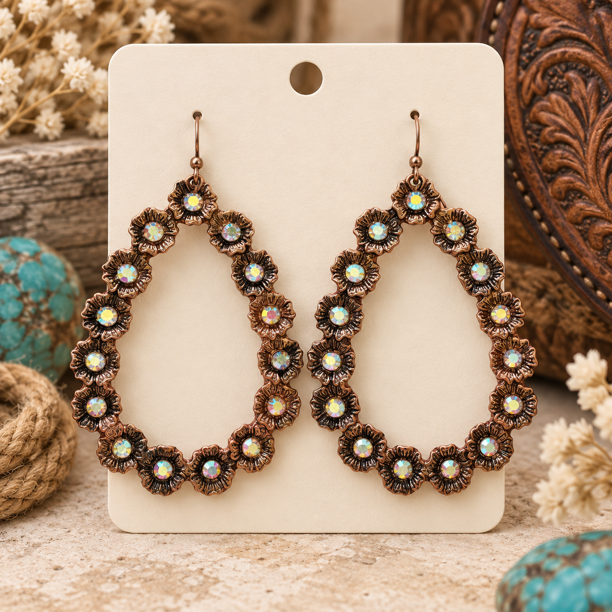Rustic Tear Drop