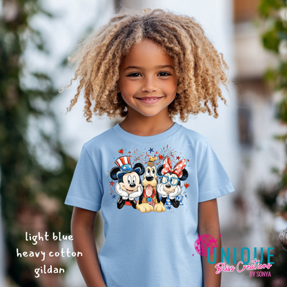 Patriotic Mickey Crew