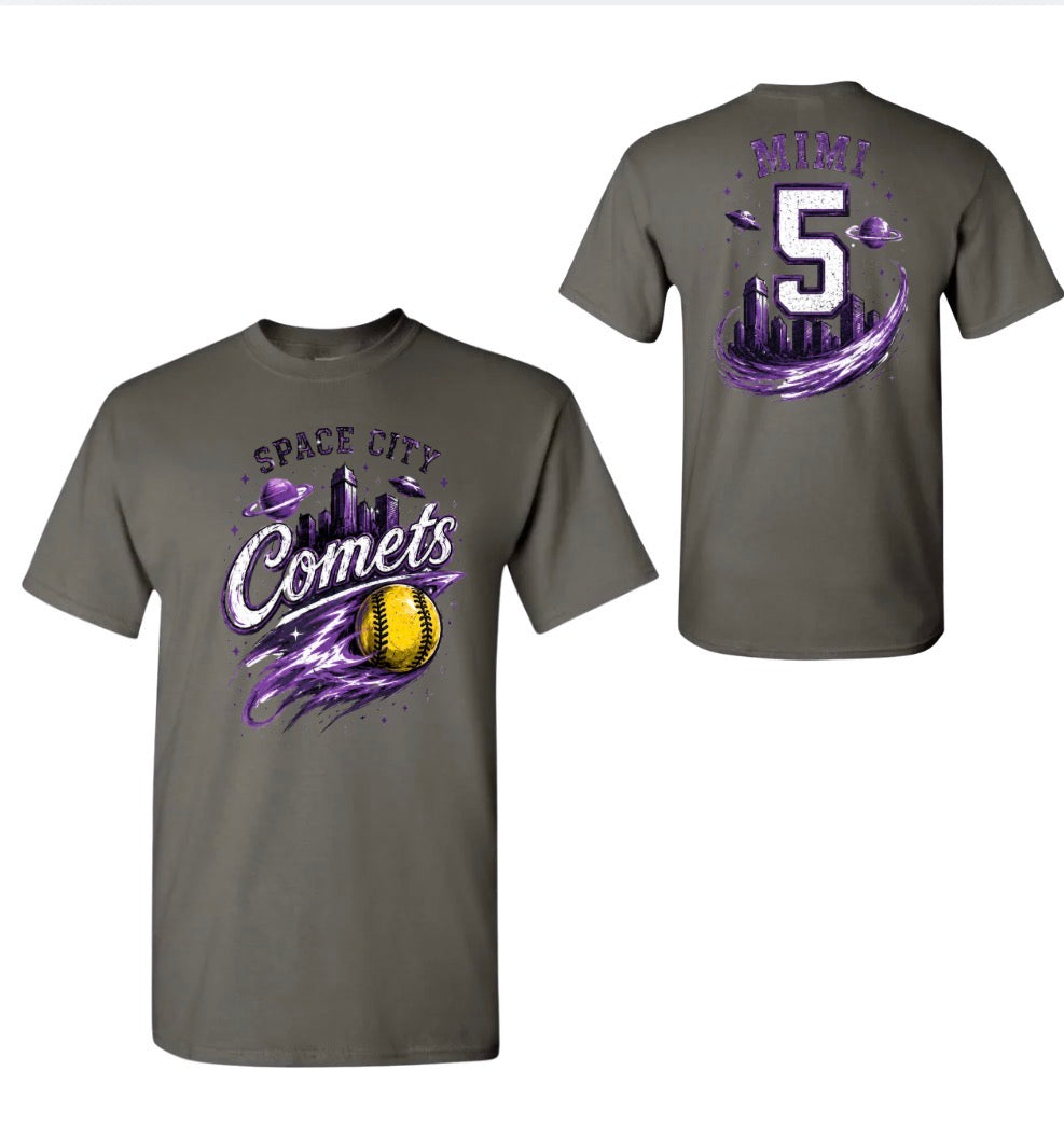 Comets Softball Plus Size