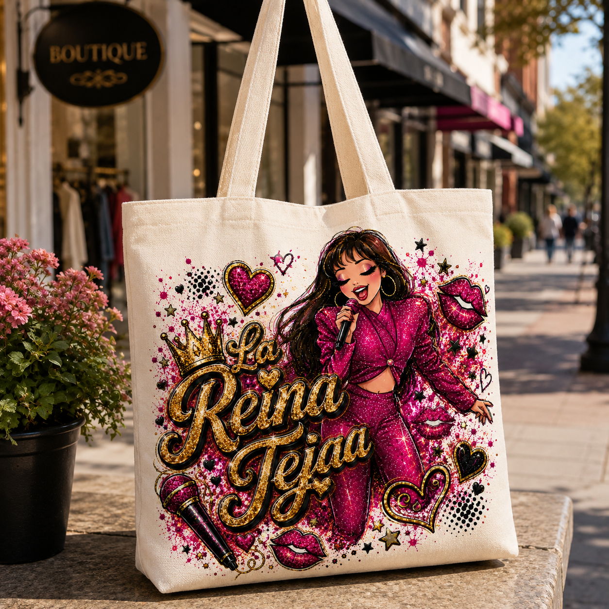 La Reina Tejana Tote