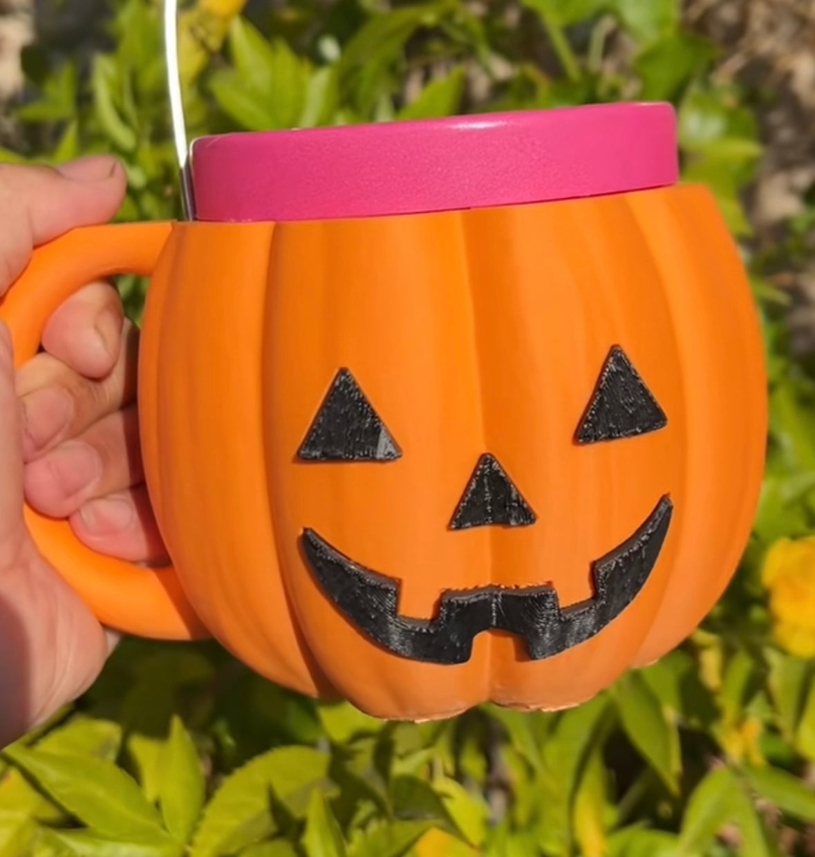 Pumpkin Ice Cream holder