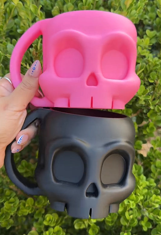 Skully Ice Cream Holder