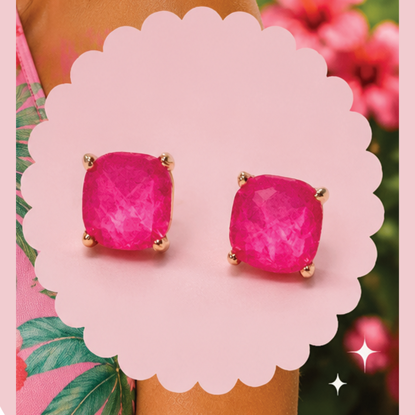 Hot Pink Square