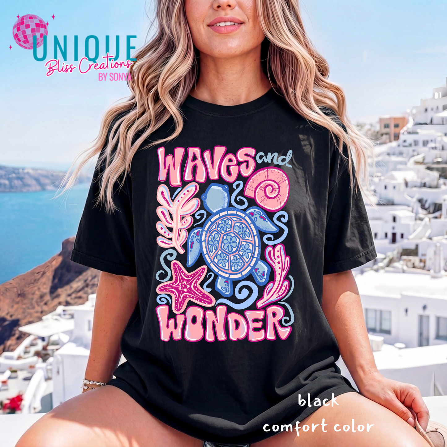Wave Turtle Wonder - Pink