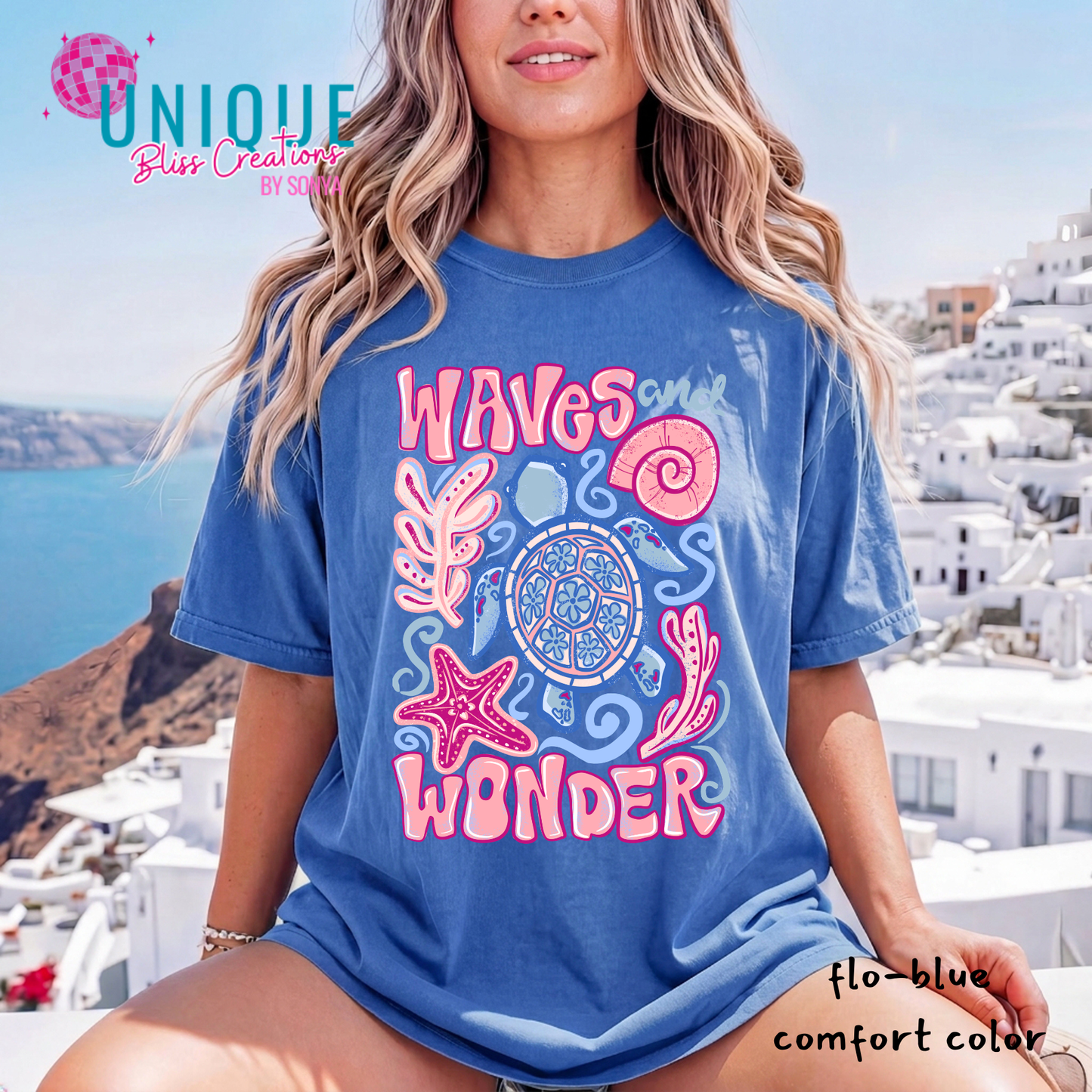 Wave Turtle Wonder - Pink