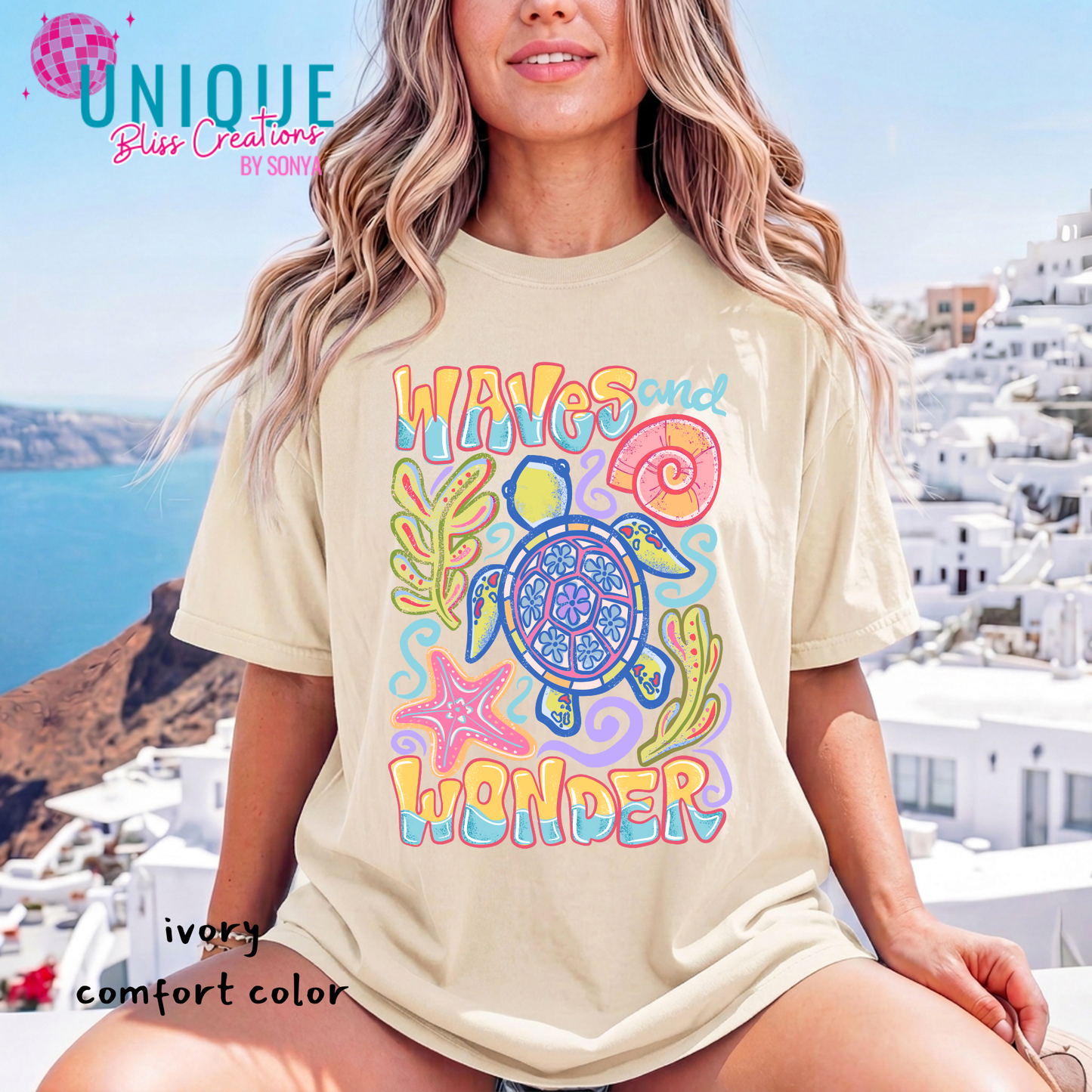 Wave Turtle Wonder - Yellow